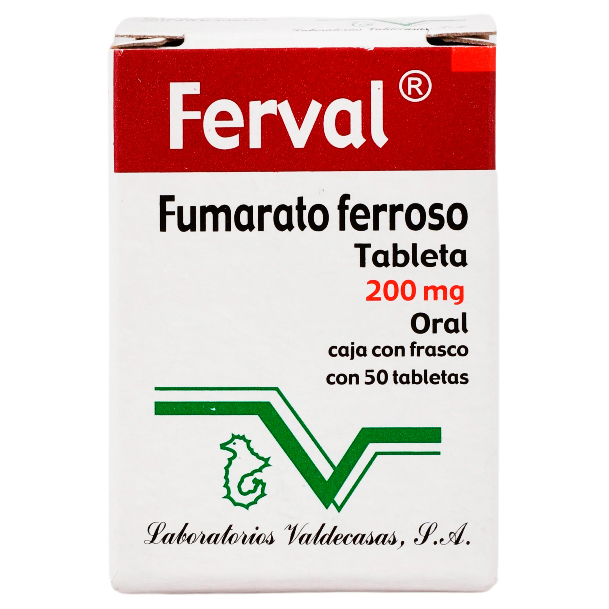 Ferval 200 Mg Tabletas 50