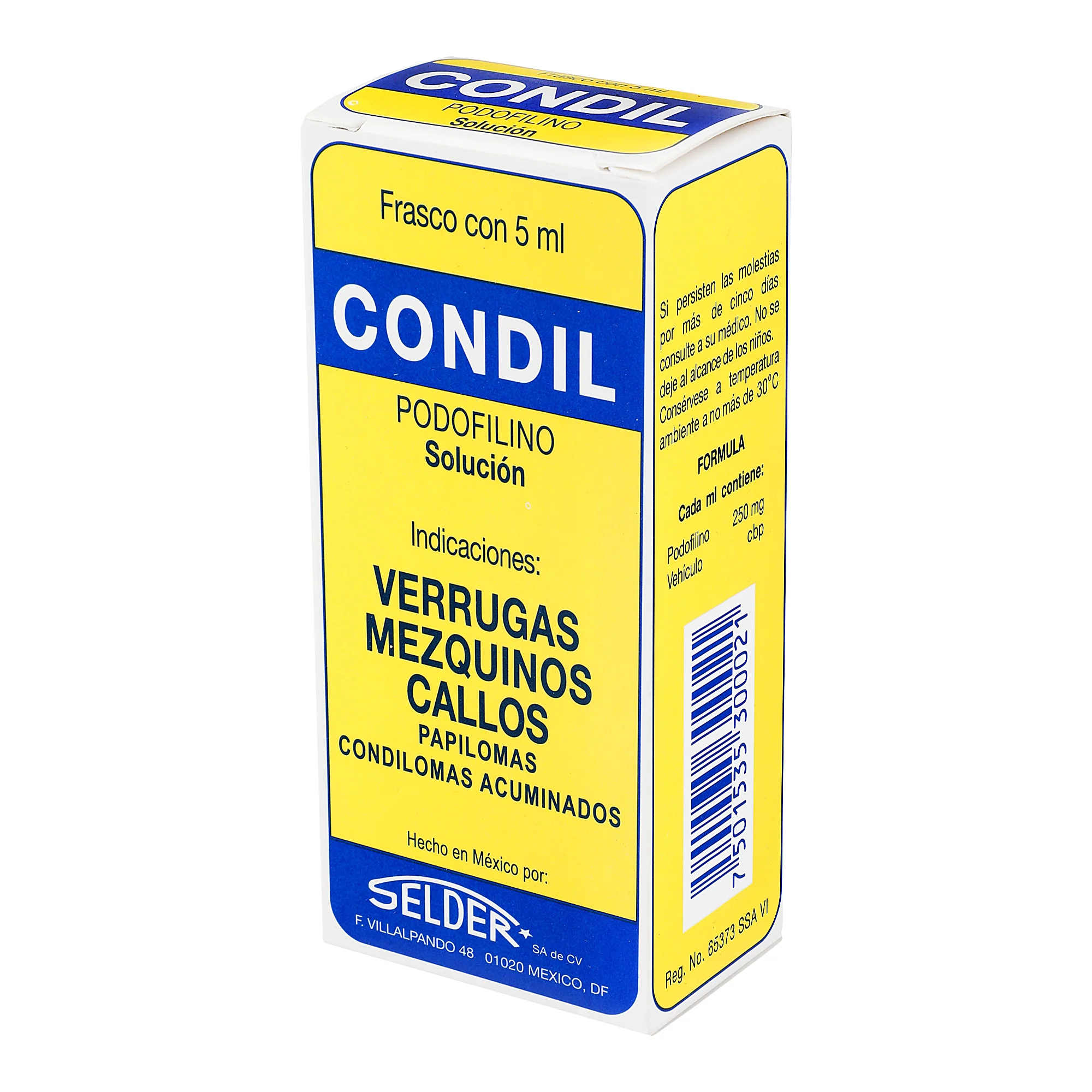 Condil 250 Mg Solucion 5 Ml - Image 3