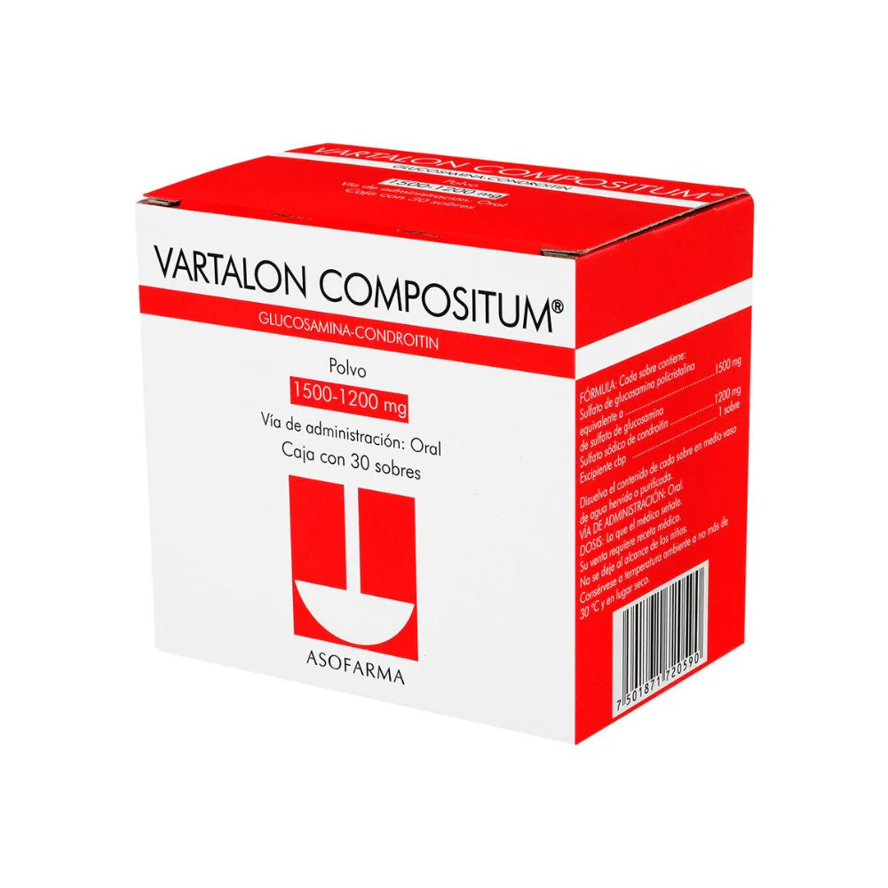 Vartalon Compositum 1500/1200Mg Sobres Con 30