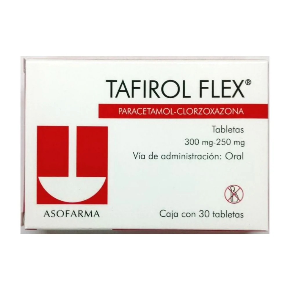 Tafirol Flex 300/250 Mg Tabletas Con 30