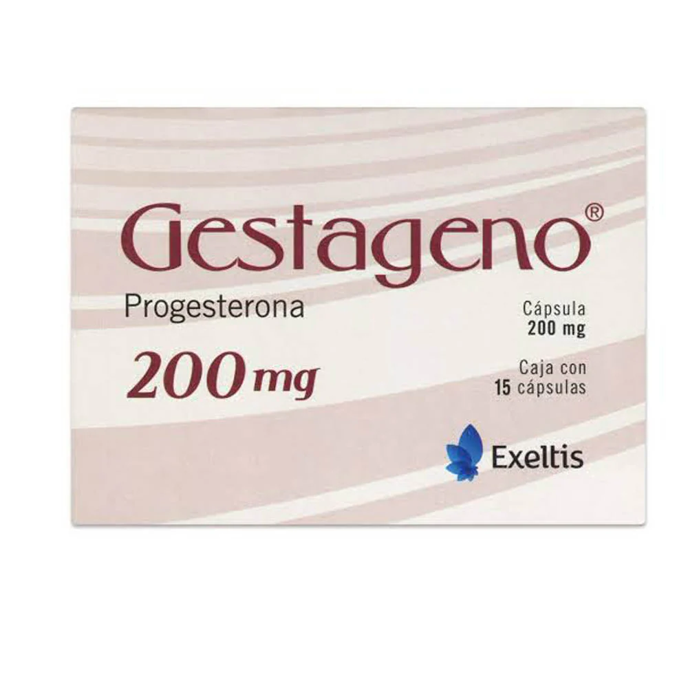 Gestageno 200 Mg Capsulas Con 15