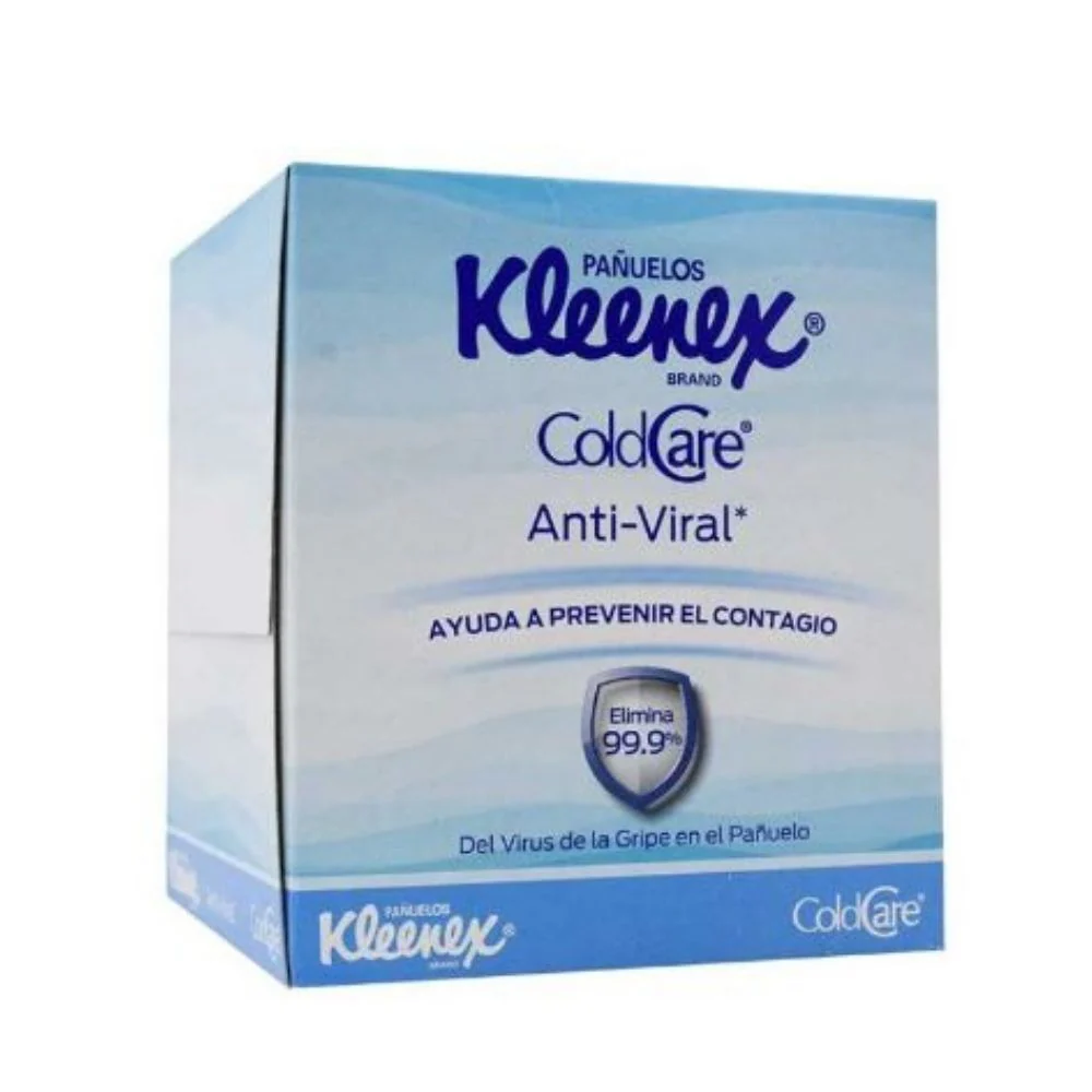 Pañuelo Kleenex Anti-Viral C/80 Pañuelos