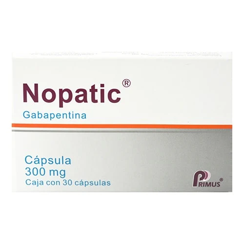 Nopatic 300 Miligramos Capsulas 30