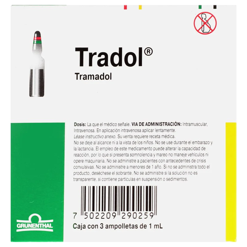 Tradol 50 Mg Fa 3X1 Ml - Image 7