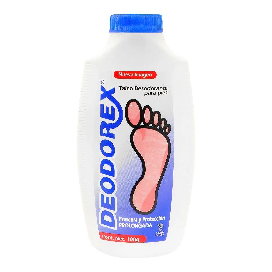 Talco Deodorex 100 G