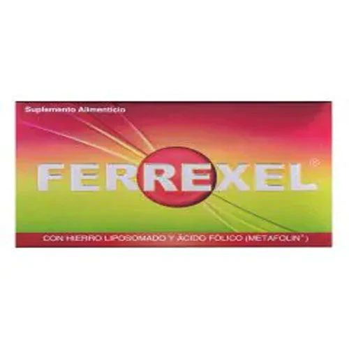 Ferrexel Suplemento Alimenticio 60 Capsulas