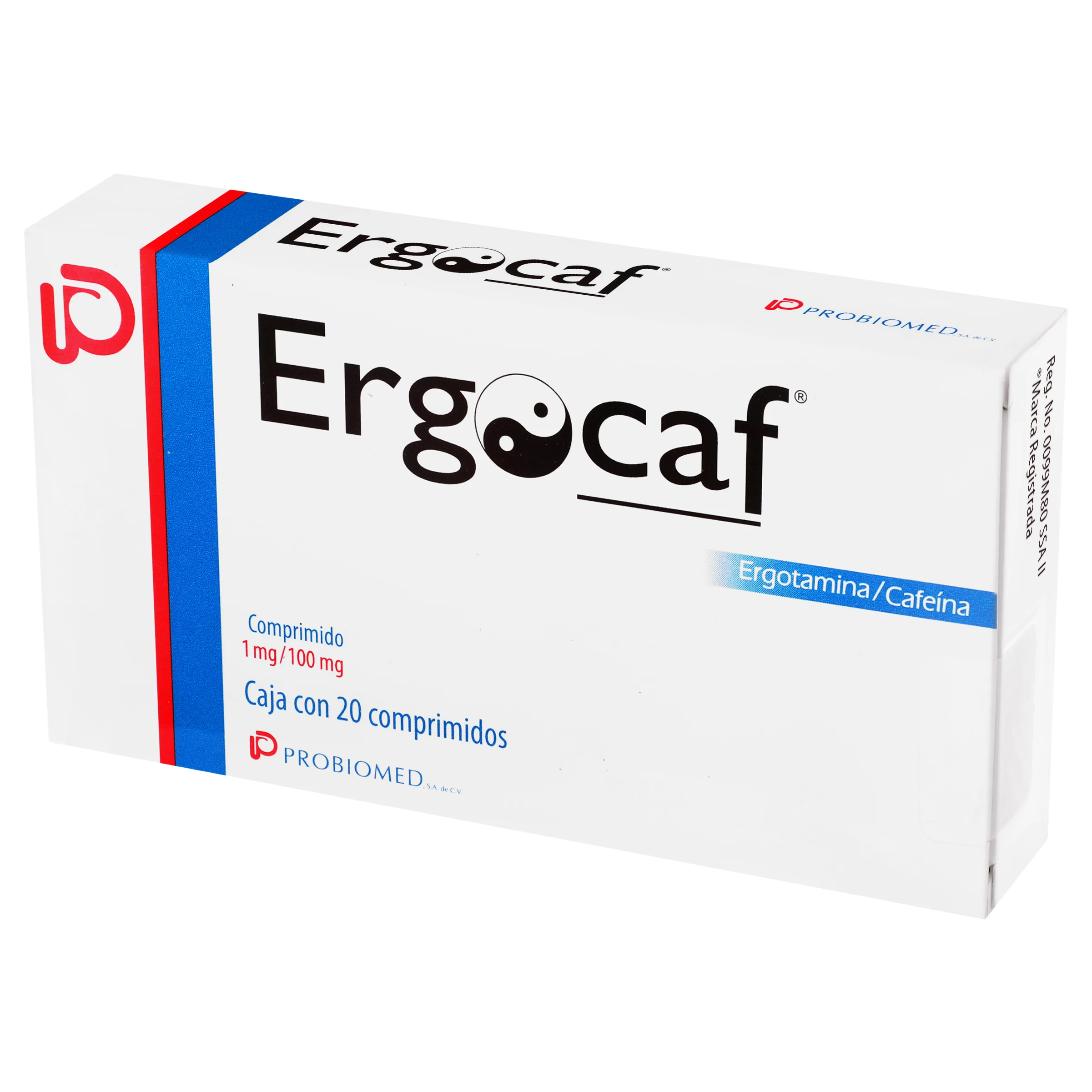 Ergocaf 1/100 Mg Con 20 Grageas - Image 4
