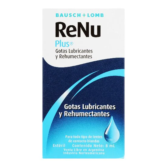 Renu Plus Lubricante/Rehumectante Gotas 8Ml
