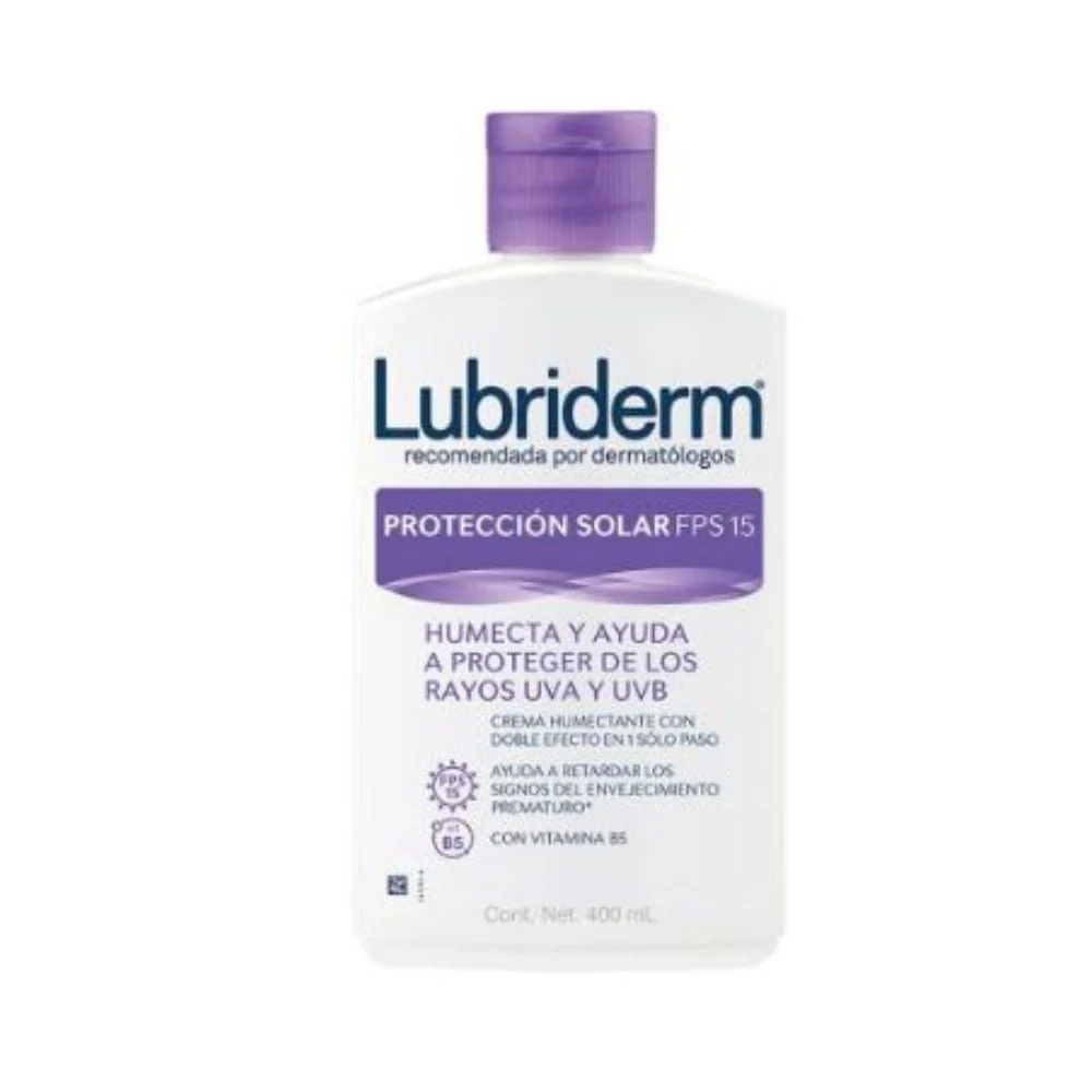 Crema Lubriderm Uv Fps15 400 Ml