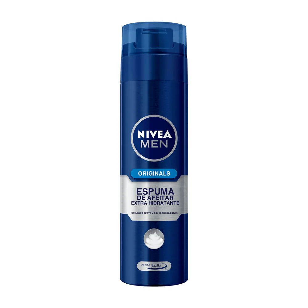 Crema Nivea Raar Skin-Espuma De Afeitar 200 Ml