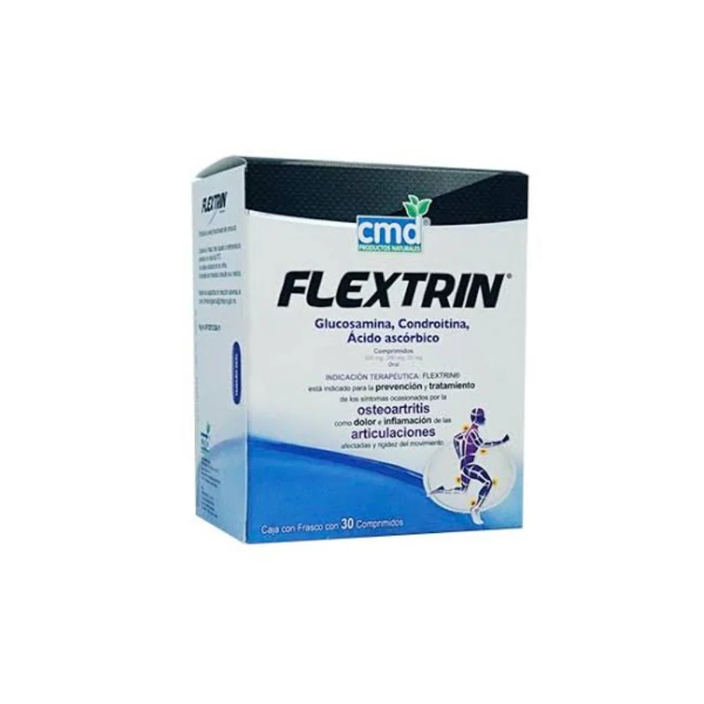 Flextrin(Actiman) (Glucosa/Condro/Ascorbico) Composicion Con 30 Comprimidos