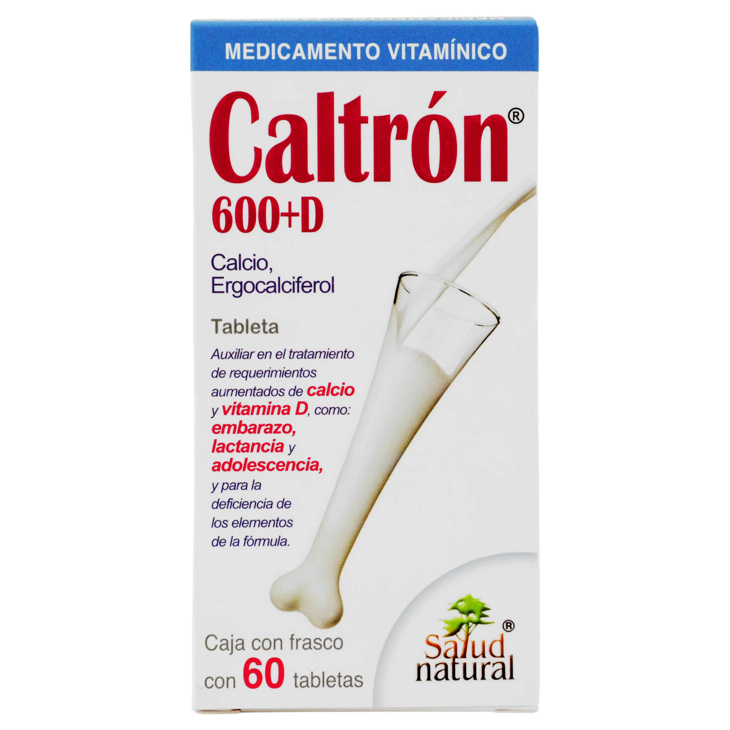 Caltron 600 D Con 60 Tabletas