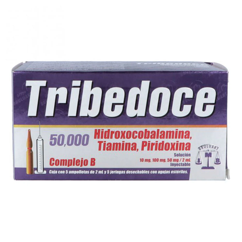 Tribedoce 50000 Solucion Inyectable 5 X 2 Ml