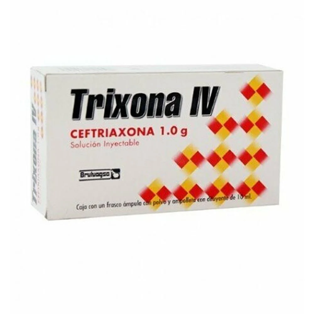Trixona 1 G Iv Solucion 10 Ml Inyectable