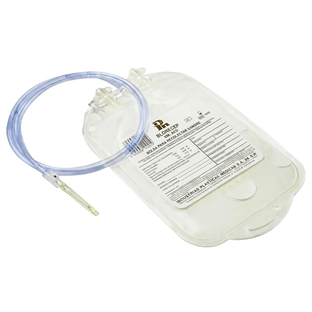 Bolsa Recolectora De Sangre 500 Ml Blorecep