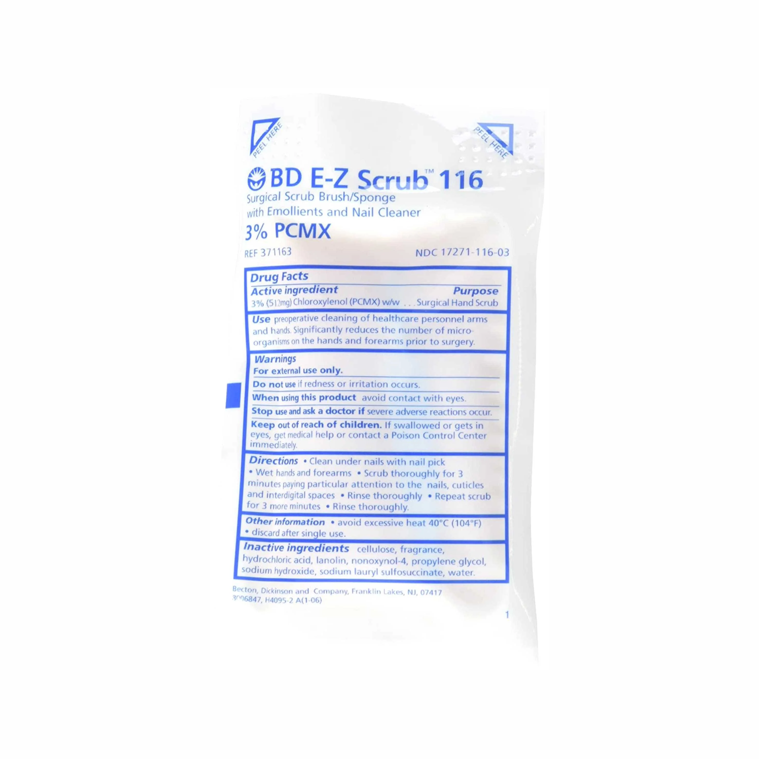 Cepillo Quirurgico Con Jabon E-X Scrub 116