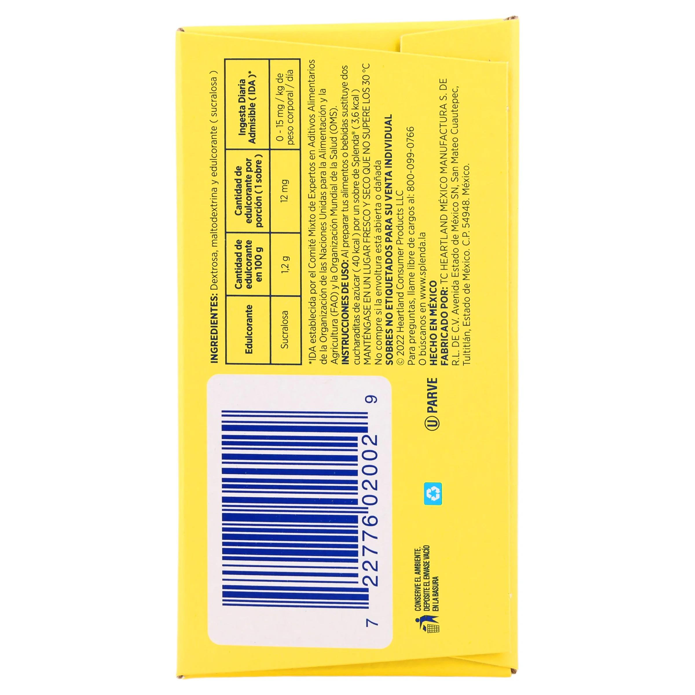Splenda Sobres 100 - Image 5