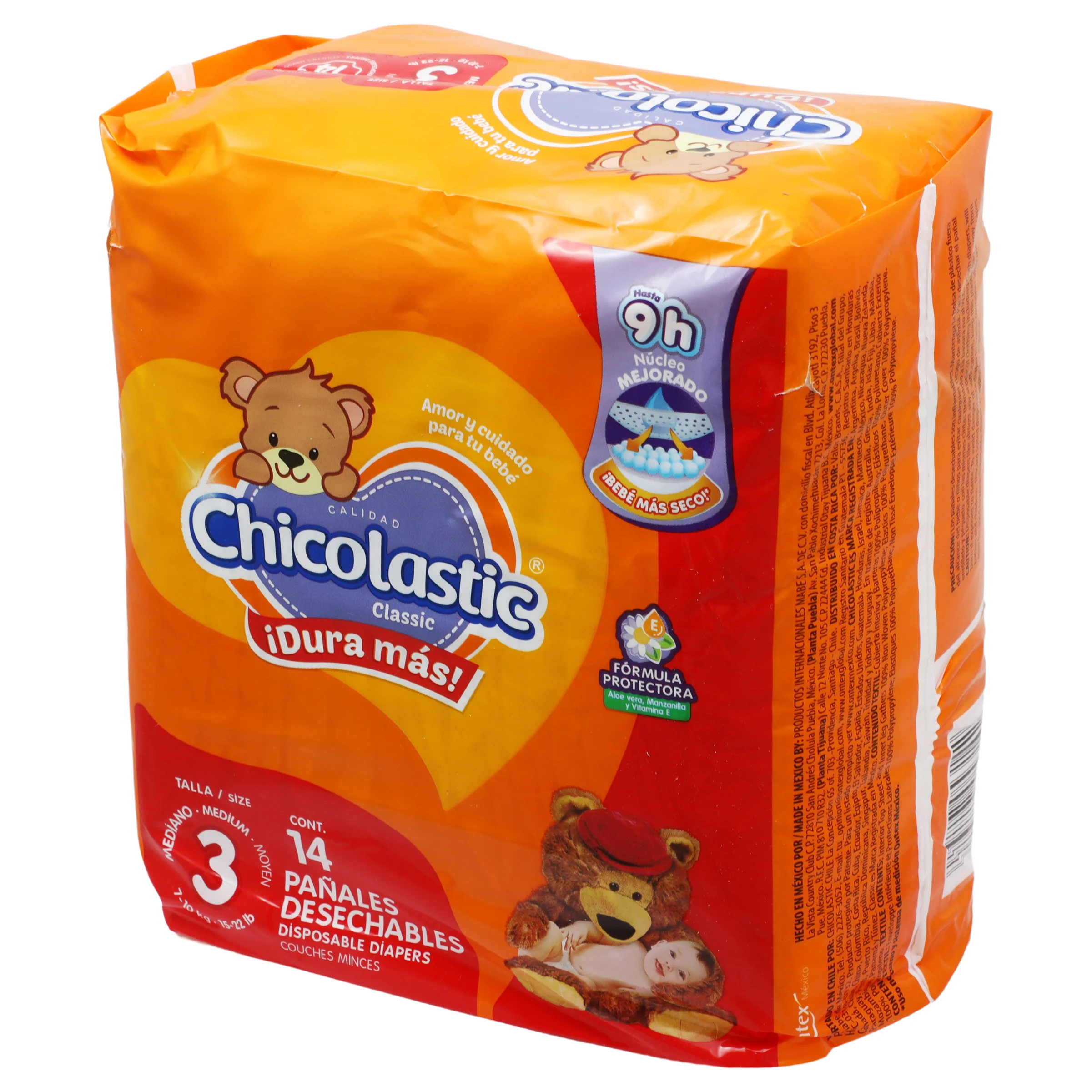 Pañal Chicolastic Con 14 Piezas Etapa 3 Mediano - Image 3