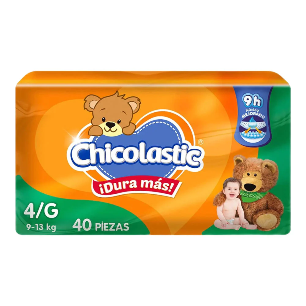 Pañal Chicolastic Classic Etapa 4 Con 40 Piezas
