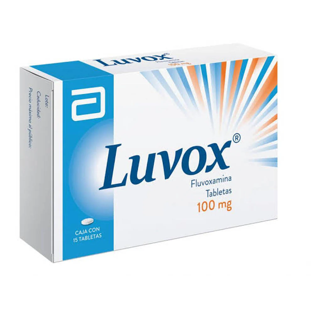 Luvox 100 Miligramos Con 30 Tabletas