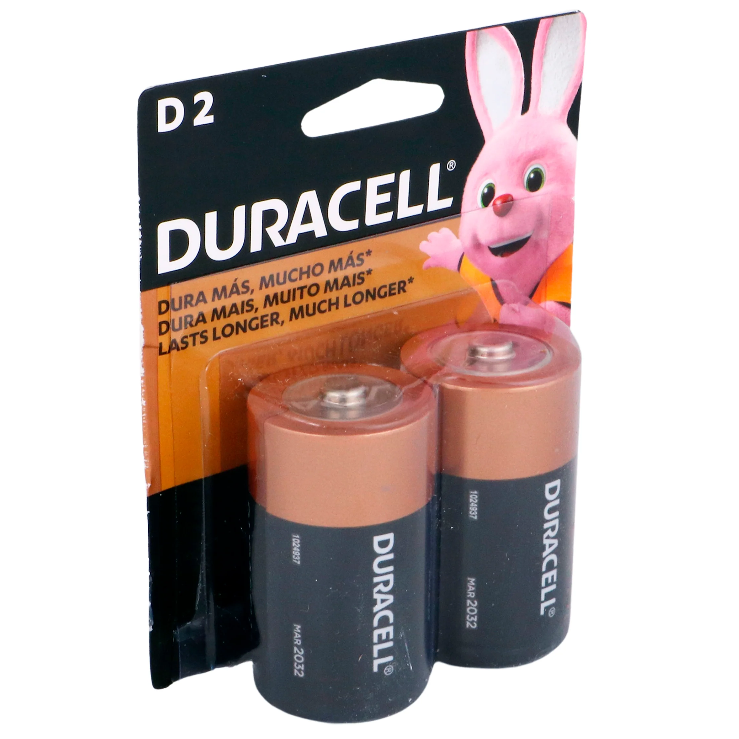 Pila Duracell Alkalina D 2 Piezas - Image 2