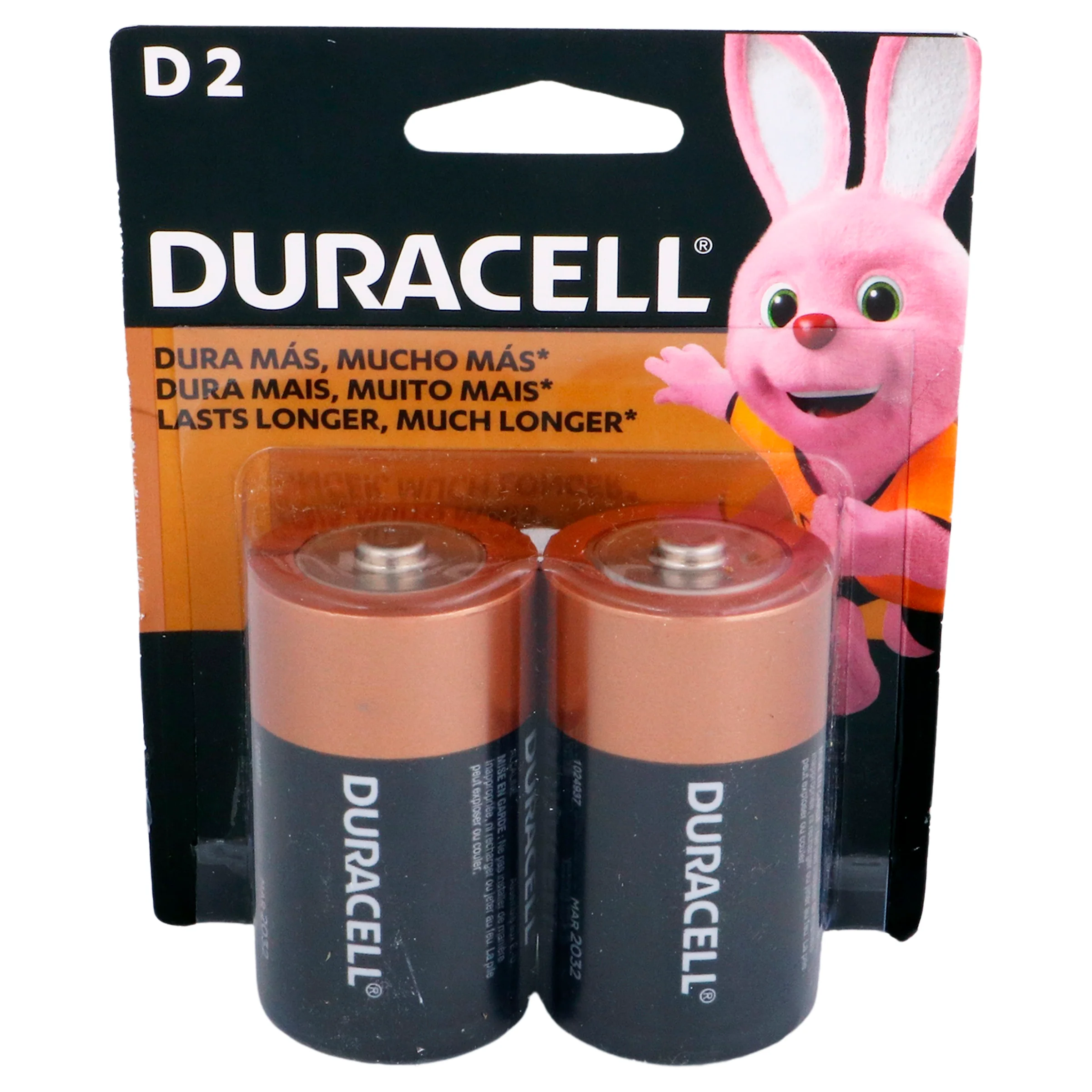 Pila Duracell Alkalina D 2 Piezas - Image 3
