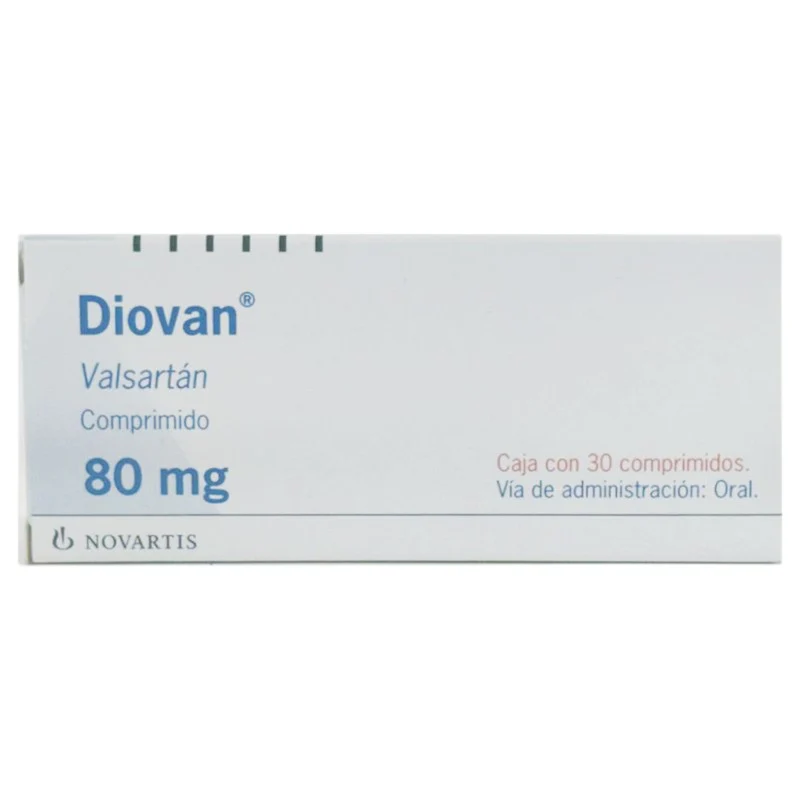 Diovan 80 Mg Con 30 Comprimidos