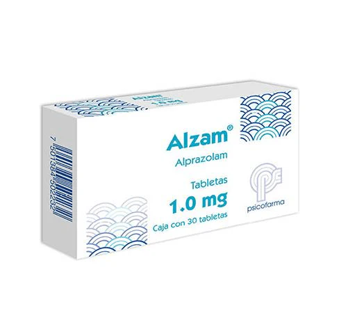 Alzam 1 Mg Oral Con 30 Tabletas
