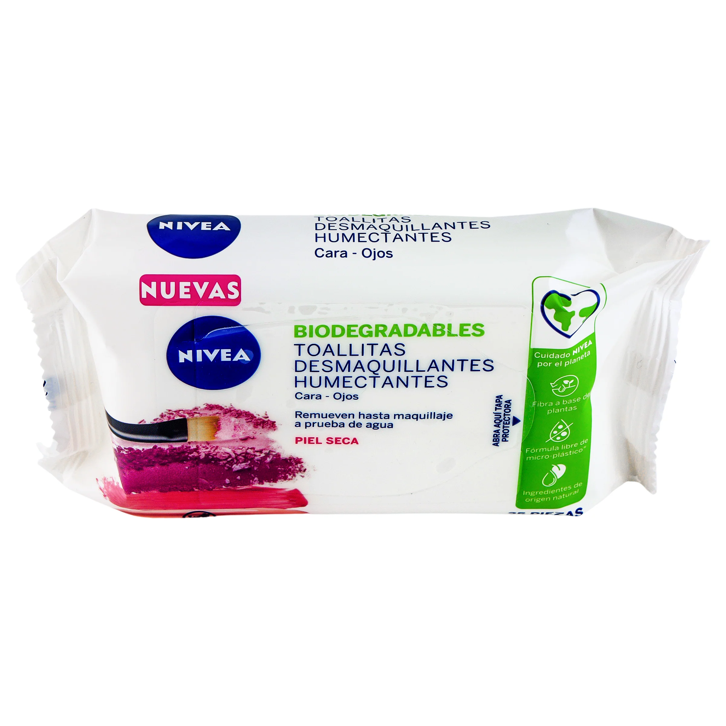 Toallitas Humedas Nivea Limpieza-Facial Piel Seca Con 25