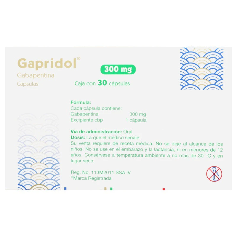 Gapridol 300 Mg Con 30 Capsulas - Image 2