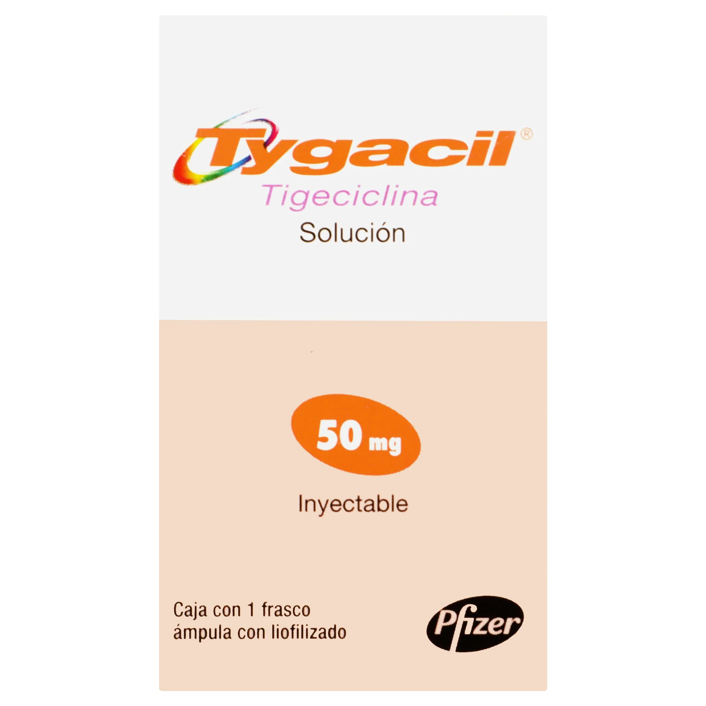 Tygacil I.V. 50 Mg Frasco Ampula