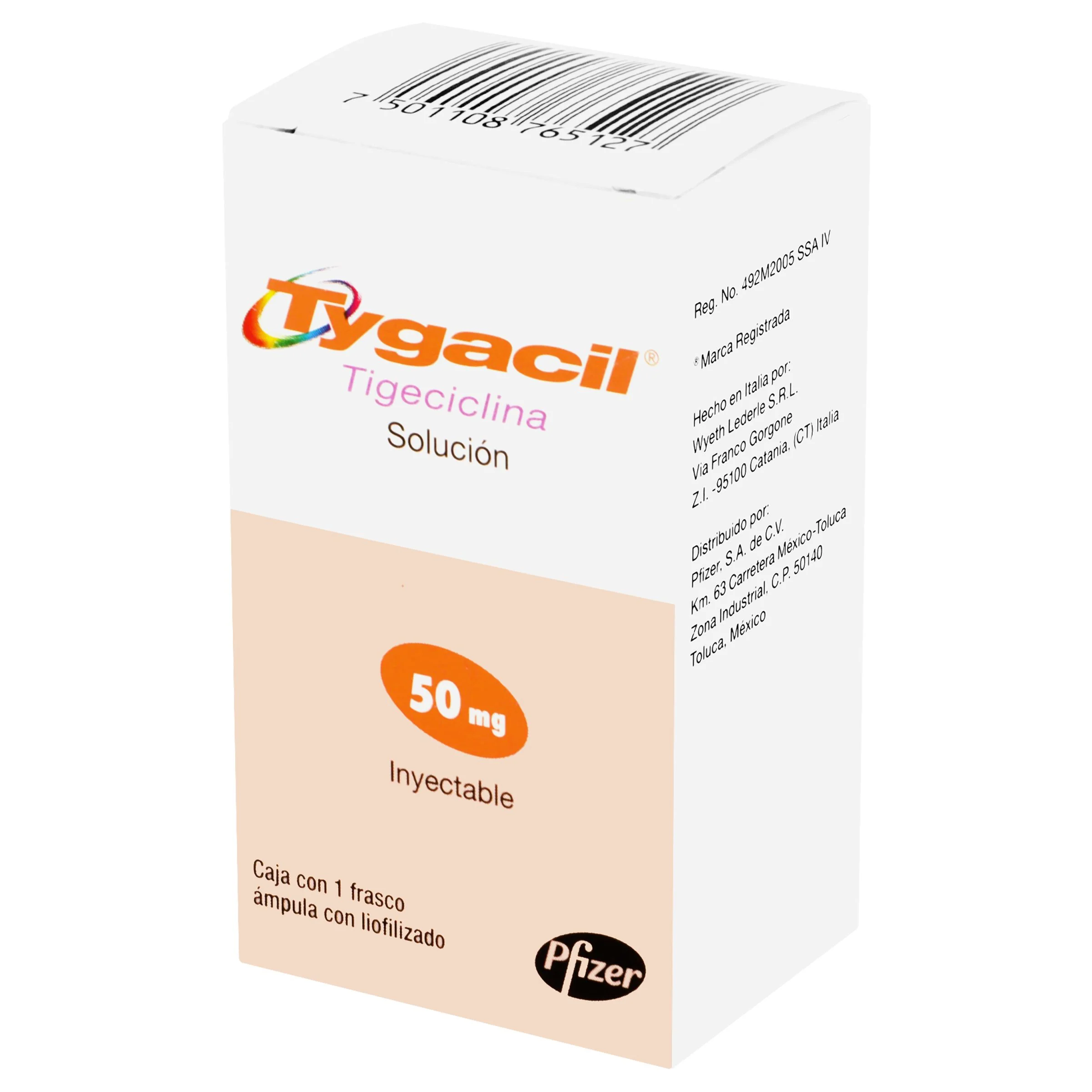 Tygacil I.V. 50 Mg Frasco Ampula - Image 3