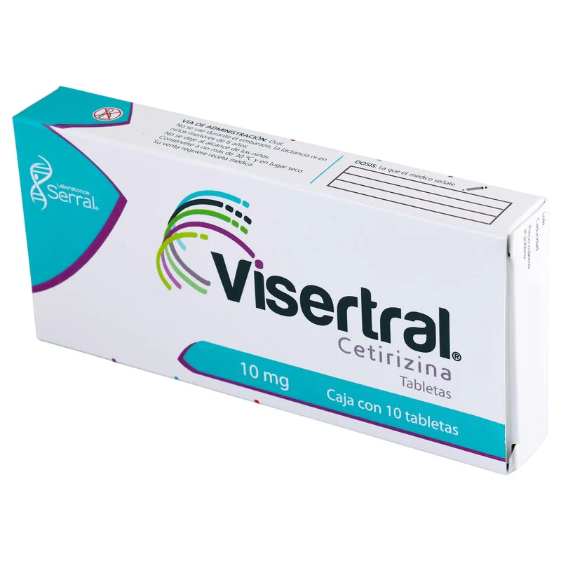 Visertral 10 Mg Con 10 Tabletas - Image 4