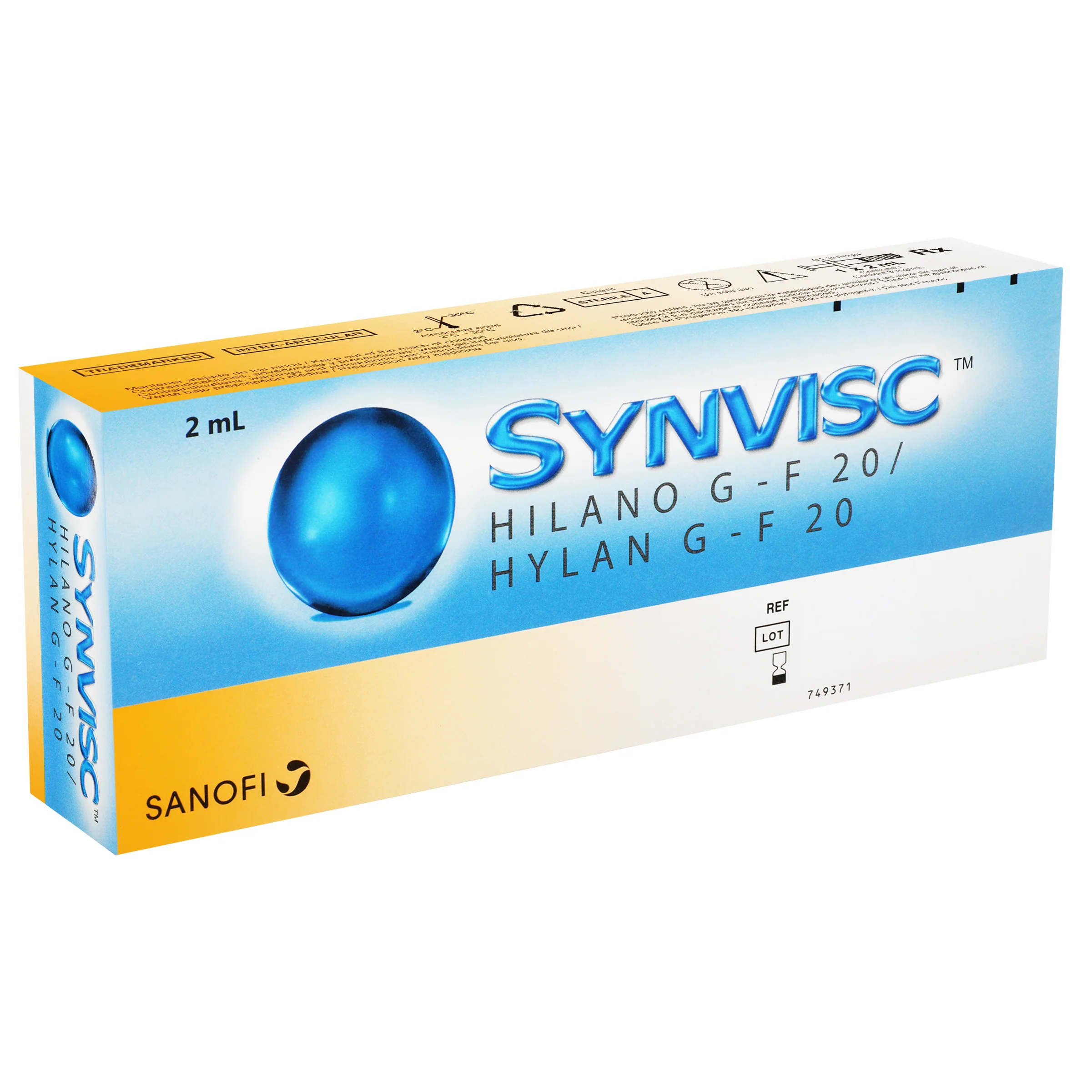 Synvisc 8 Mg/Ml Jeringa Prellenada 1X2 Ml (Viscosuplementa) - Image 2