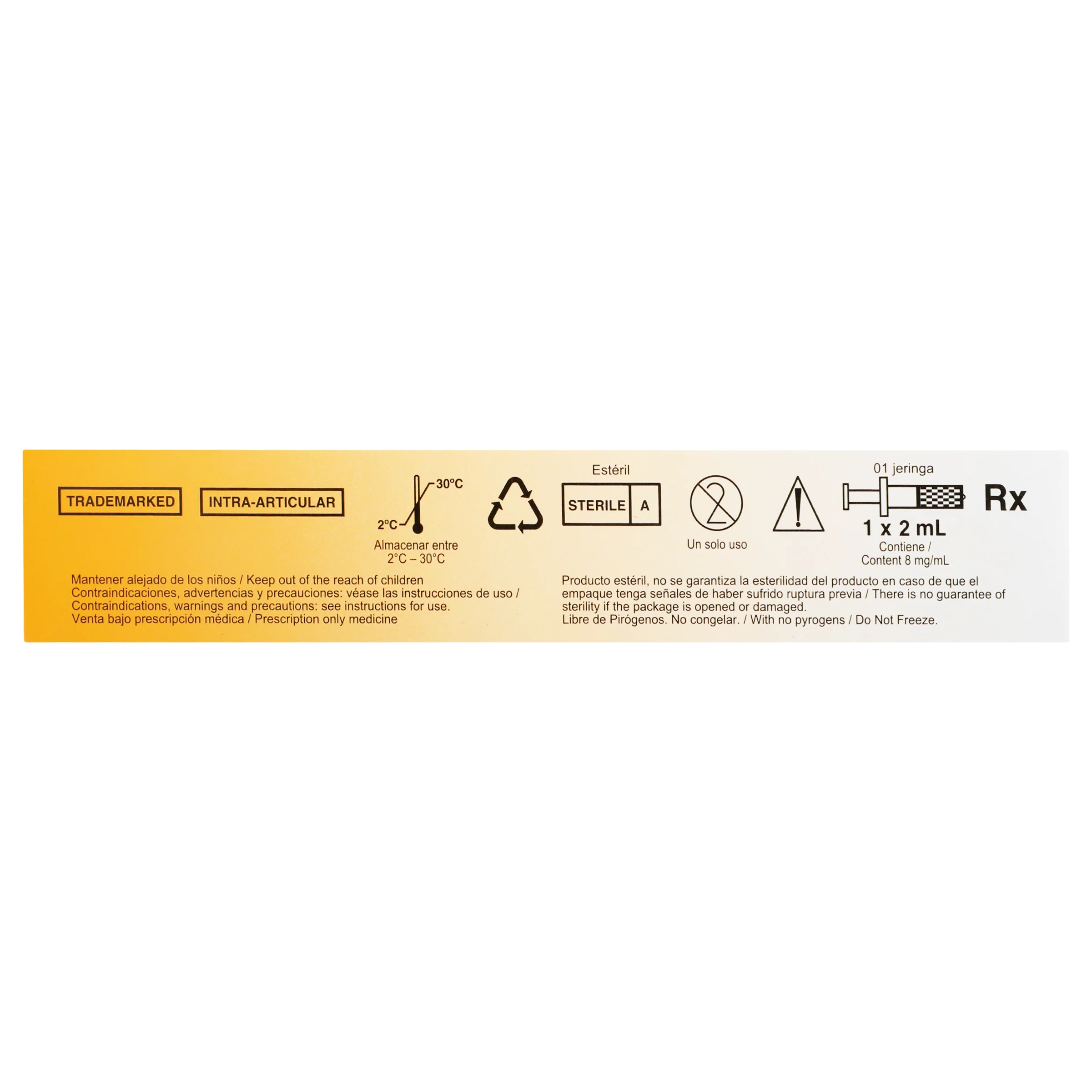 Synvisc 8 Mg/Ml Jeringa Prellenada 1X2 Ml (Viscosuplementa) - Image 5