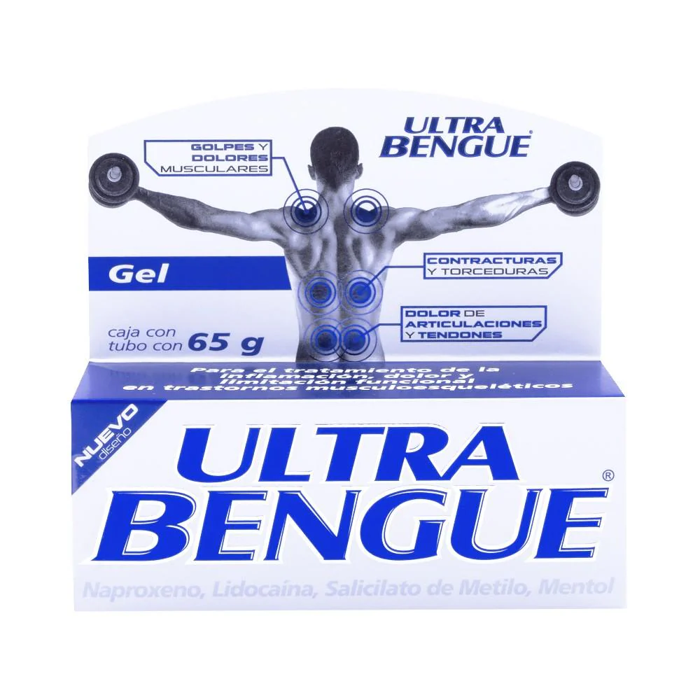 Ultra-Bengue Gel Tubo 65 Gr Azul