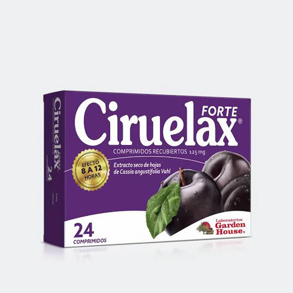 Ciruelax 480/89.88 Mg Comprimidos Con 24