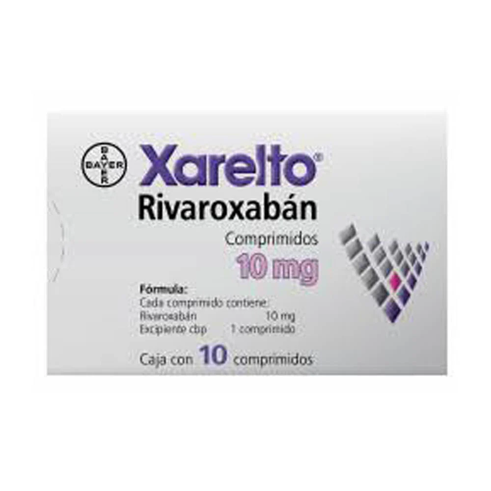 Xarelto 10 Mg Comprimidos Con 10