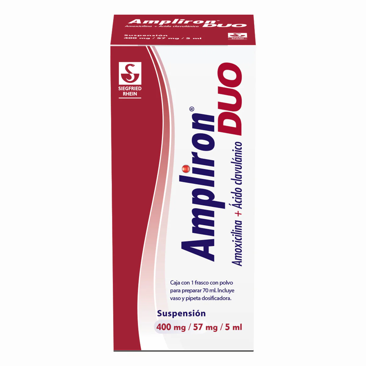 Ampliron Duo 400 Mg / 57 Mg Frasco 70 Ml