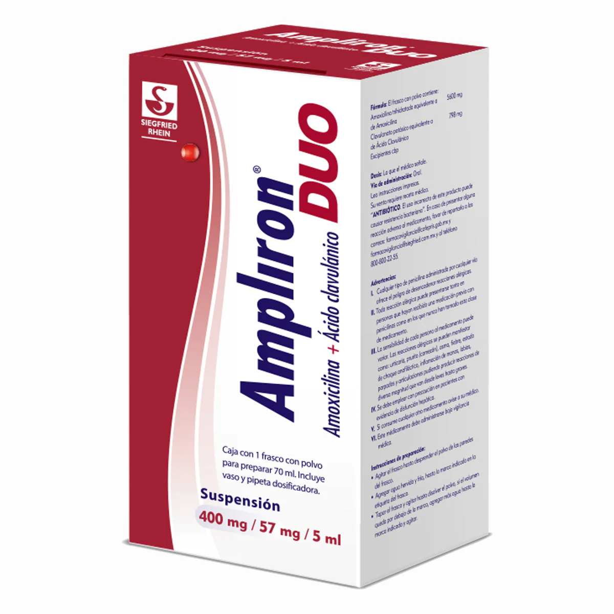 Ampliron Duo 400 Mg / 57 Mg Frasco 70 Ml - Image 2