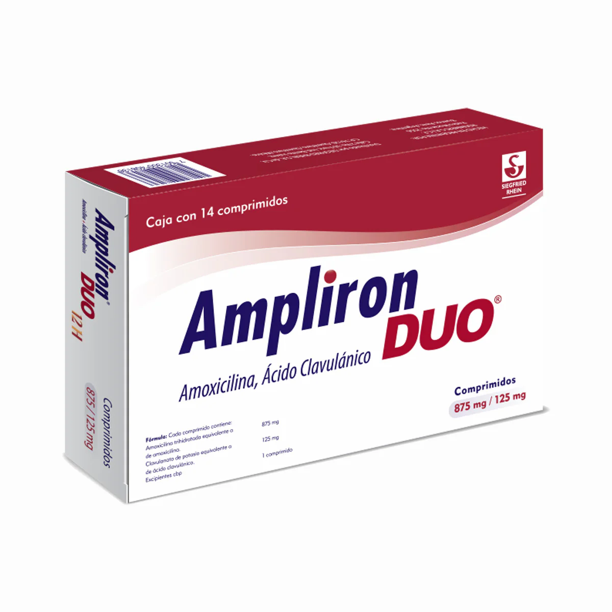 Ampliron Duo 875 Mg /125 Mg Con 14 Comprimidos - Image 3