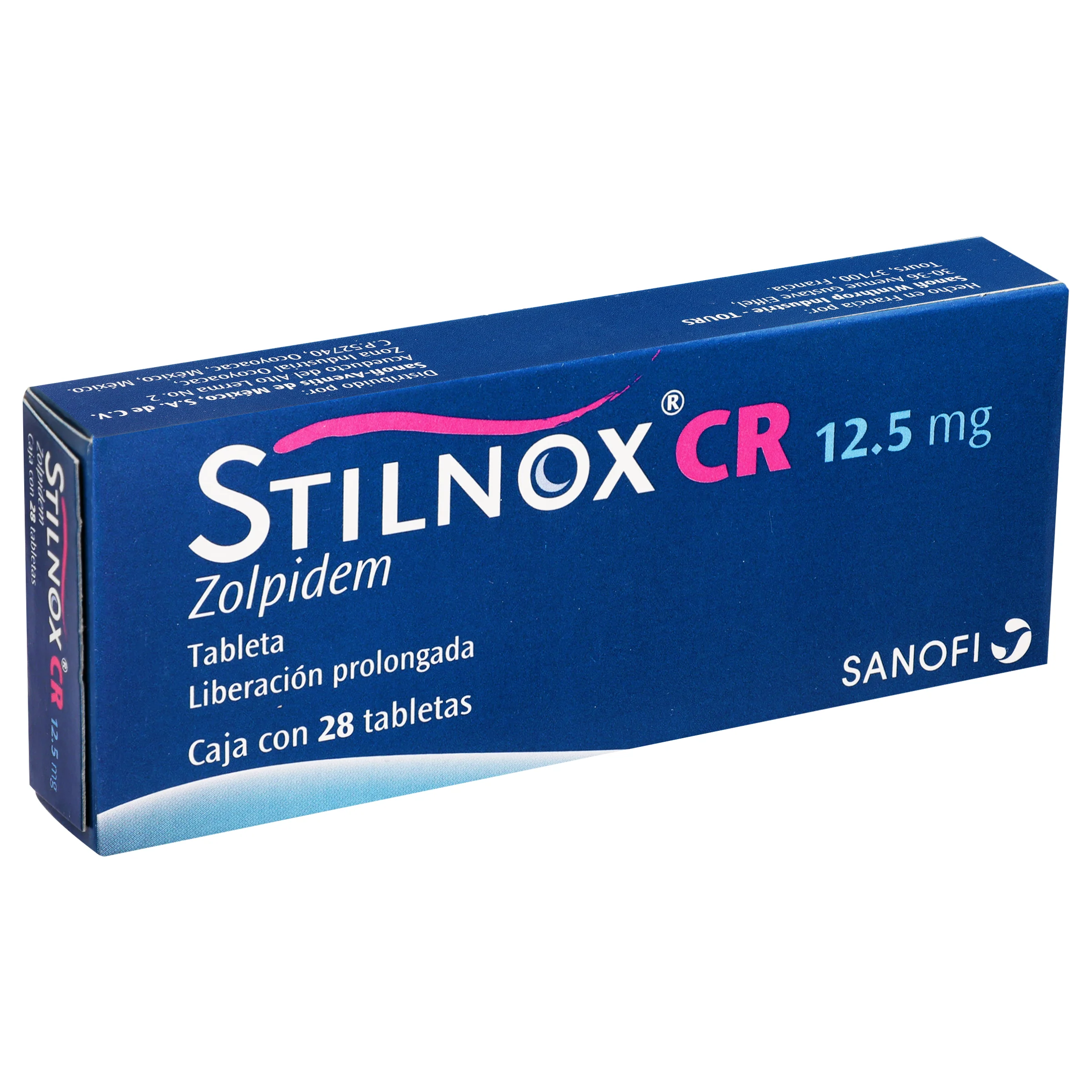 Stilnox-Cr 12.5 Mg Caja Con 28 Tabletas - Image 3