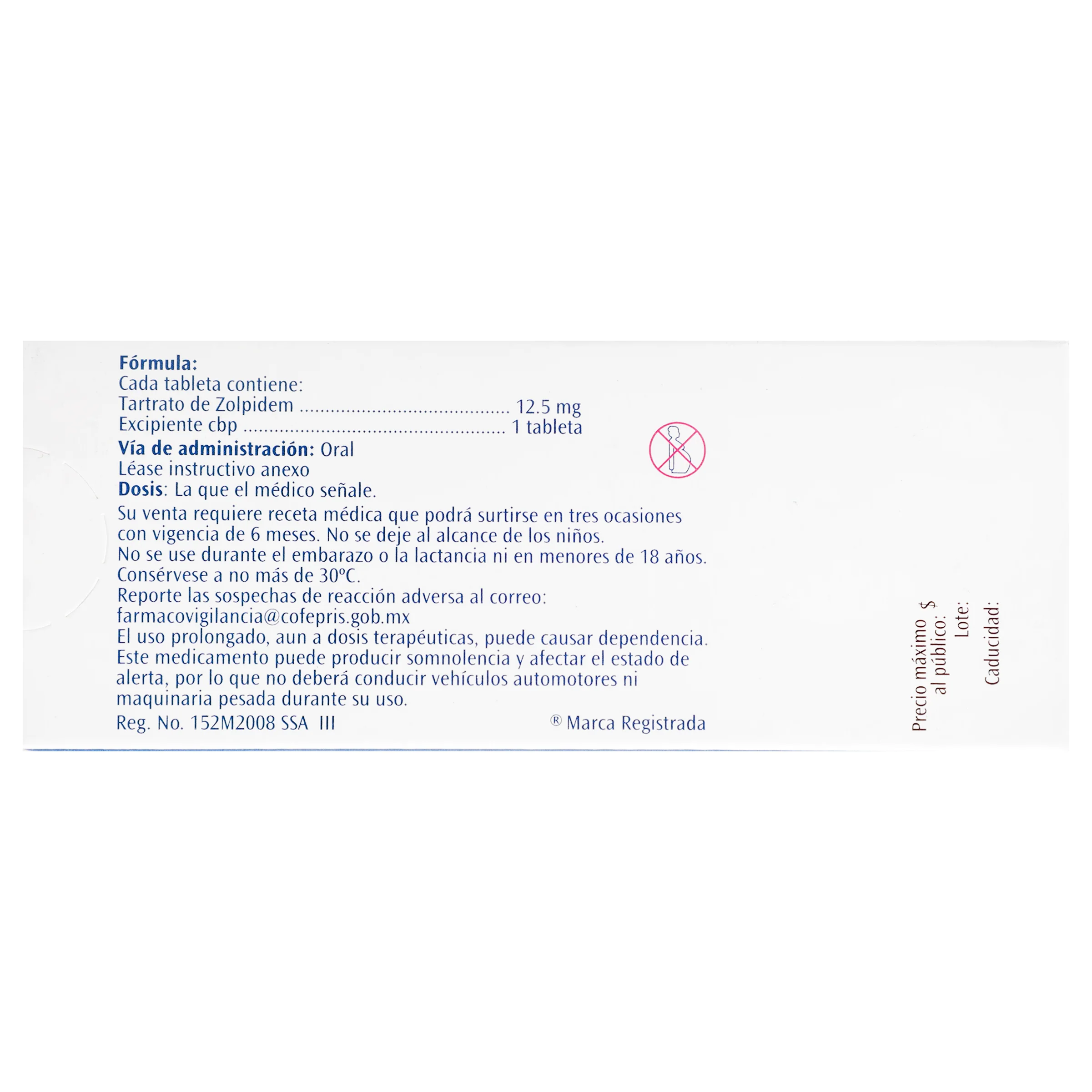 Stilnox-Cr 12.5 Mg Caja Con 28 Tabletas - Image 7
