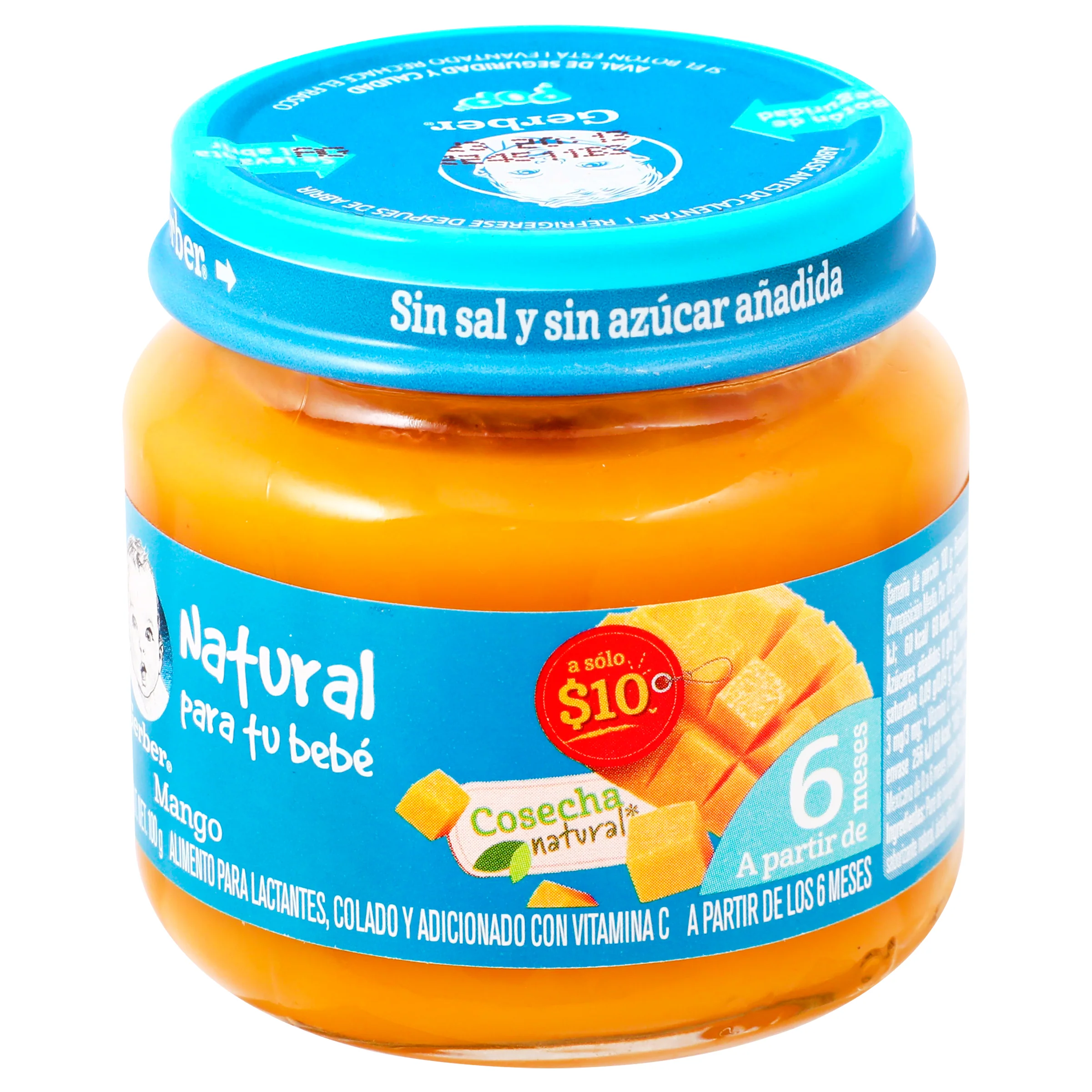 Gerber Segunada Etapa Pure Mango 100 G - Image 3