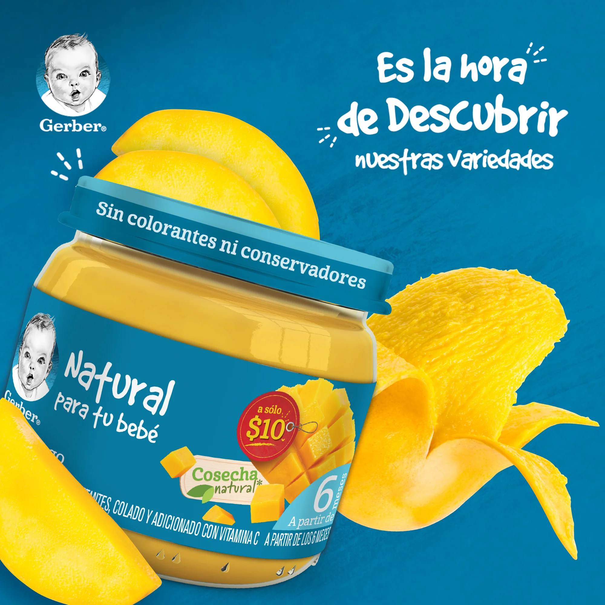 Gerber Segunada Etapa Pure Mango 100 G - Image 8