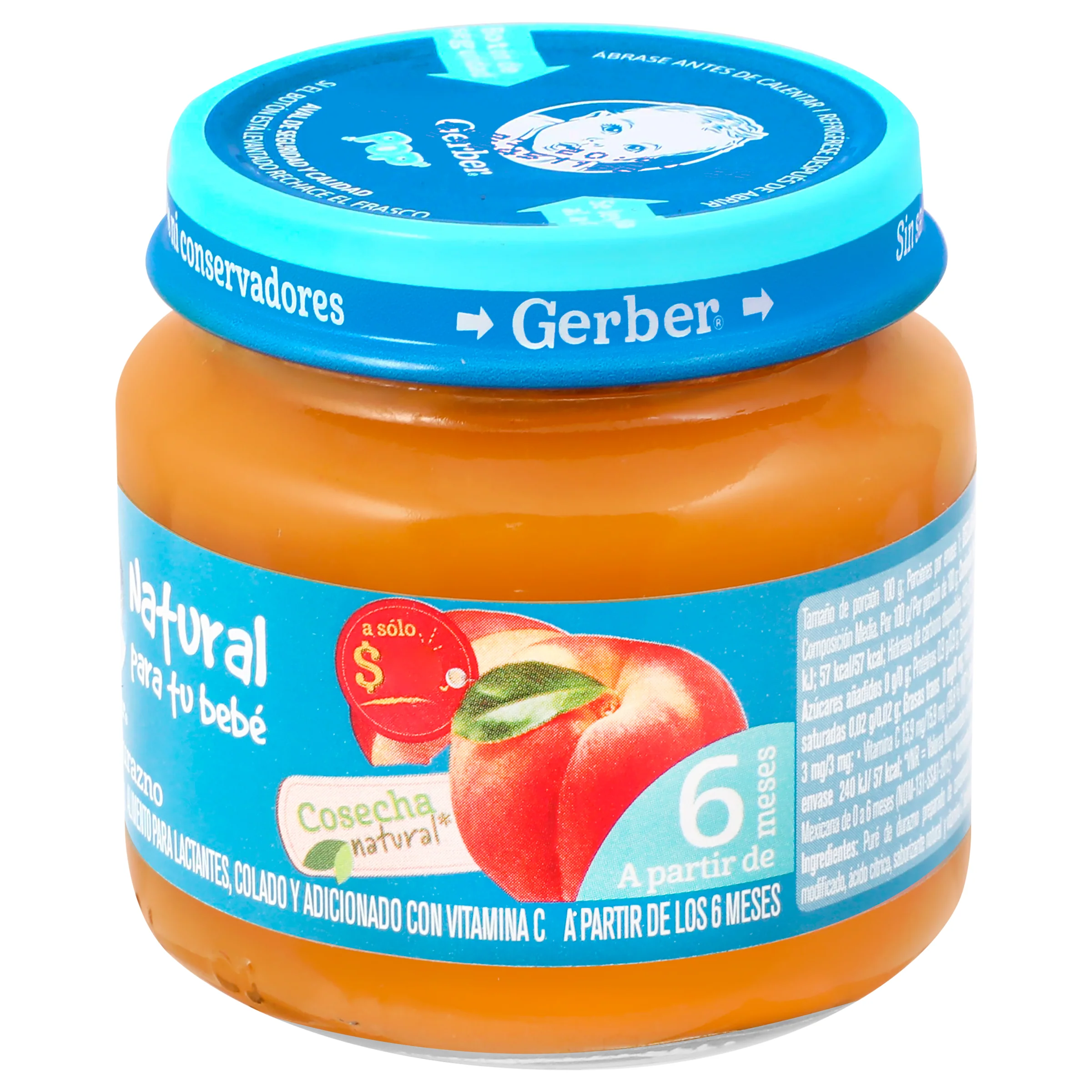 Gerber Segunda Etapa Pure Duraznos 100 G - Image 3