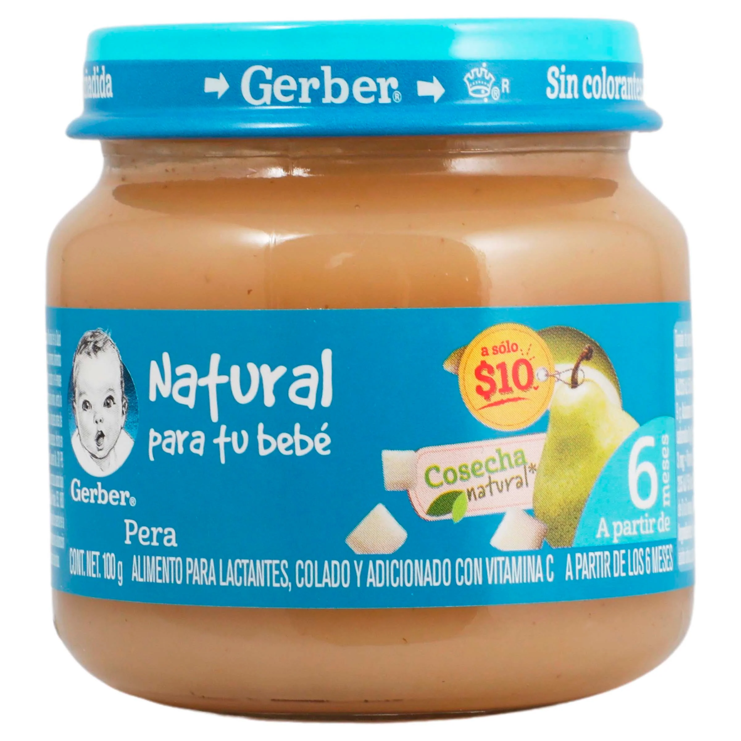 Gerber Segunda Etapa Pure Pera 100 G