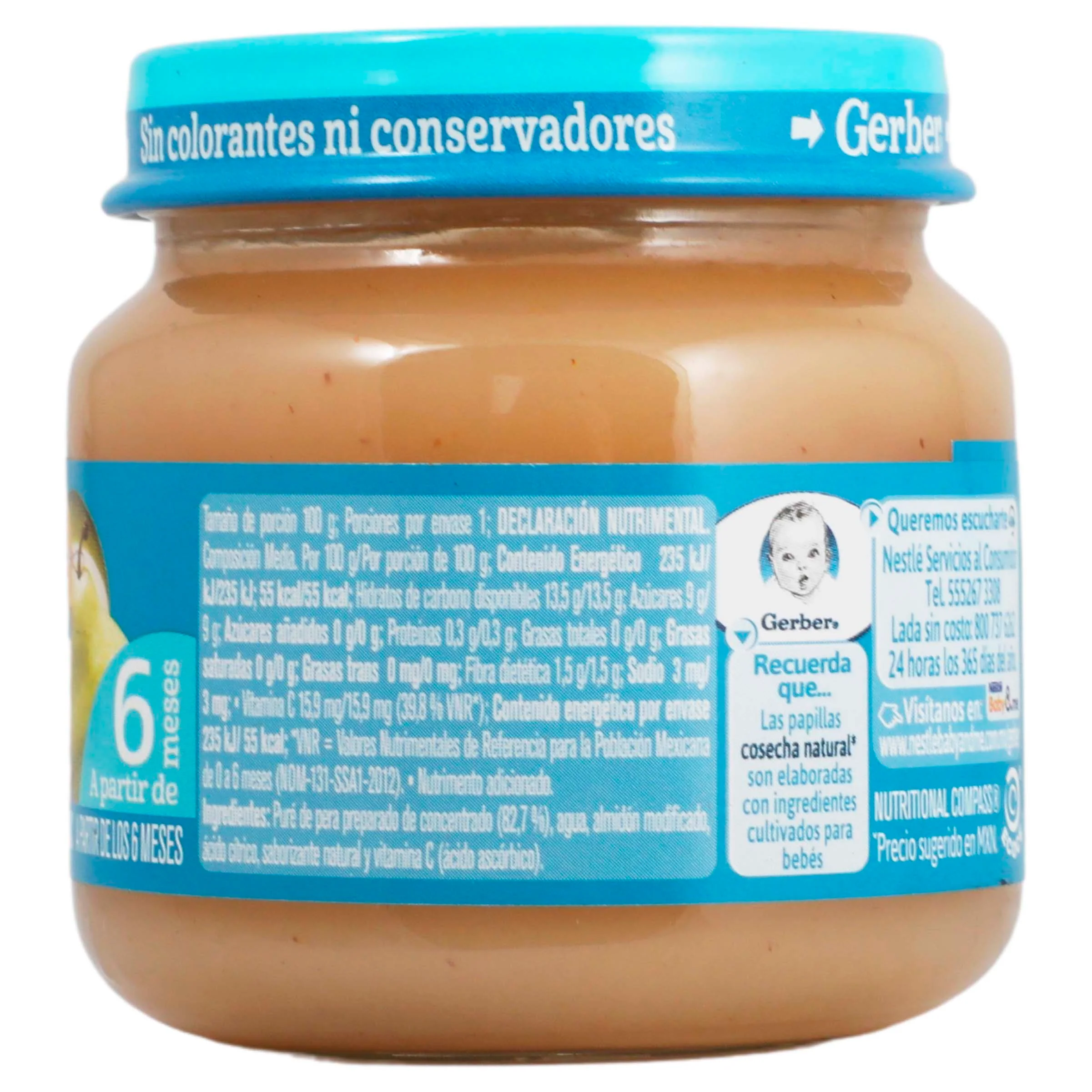 Gerber Segunda Etapa Pure Pera 100 G - Image 4