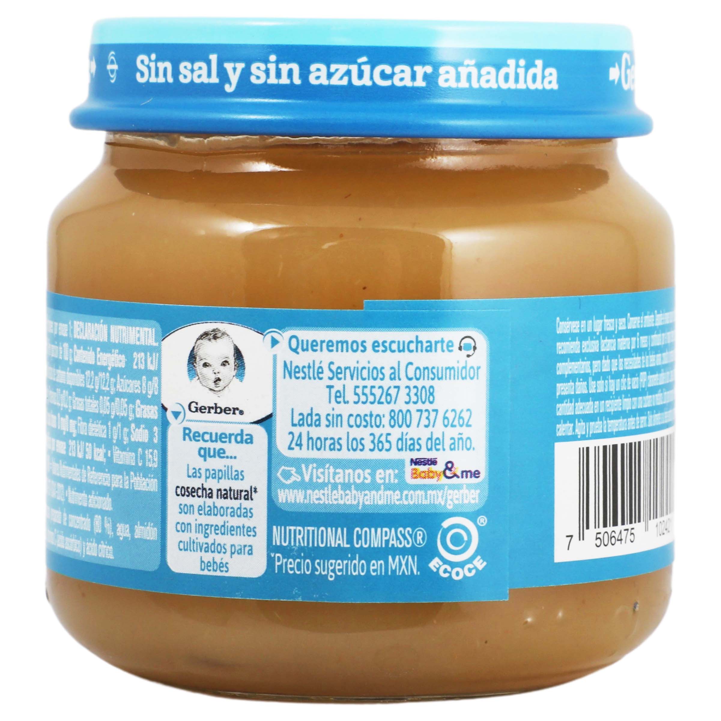 Gerber Segunda Etapa Pure Manzana 100 G - Image 5