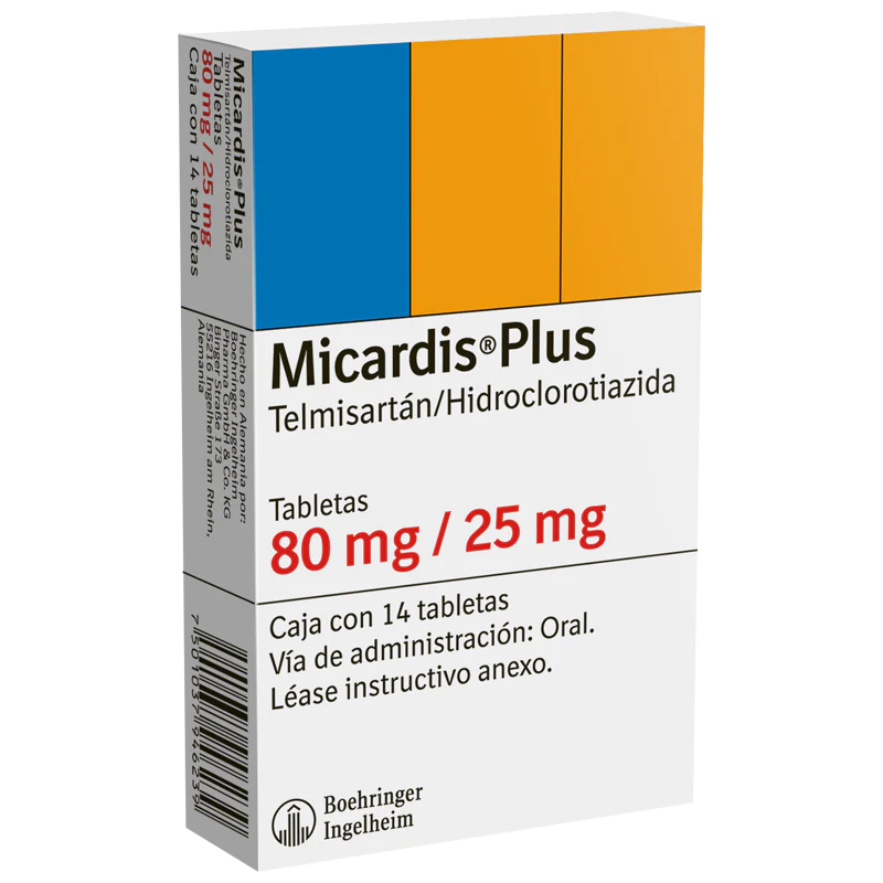 Micardis Plus 80 / 25 Mg Tabletas 14 - Image 2